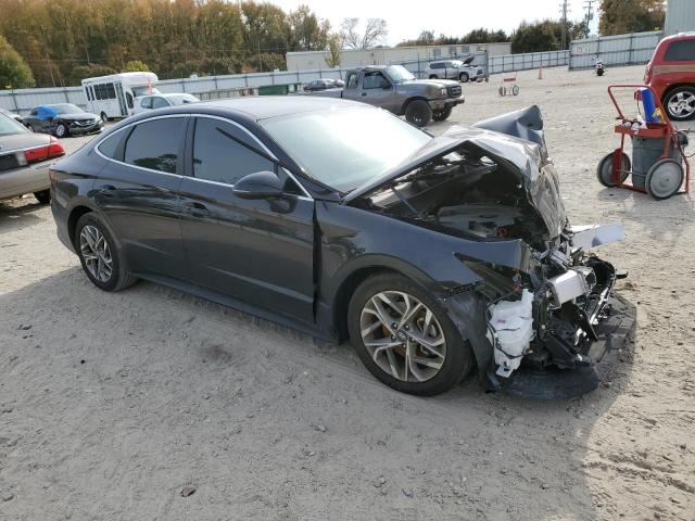 KMHL64JA5NA216384 - 2022 HYUNDAI SONATA SEL BLACK photo 4