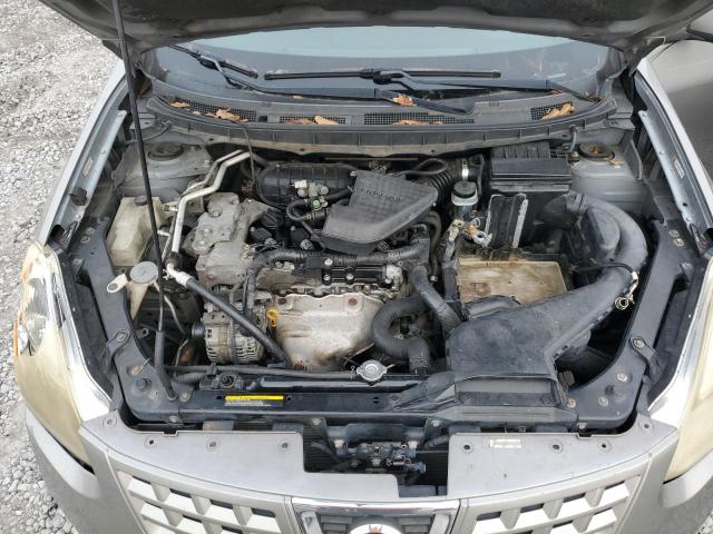 JN8AS58V18W128756 - 2008 NISSAN ROGUE S GRAY photo 11