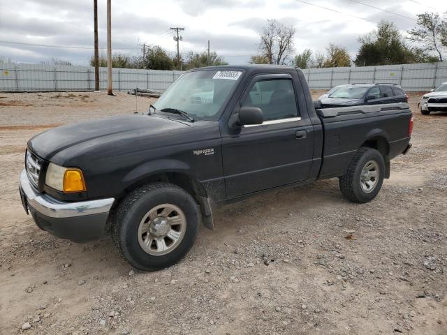 1FTYR10C51PA69560 - 2001 FORD RANGER BLACK photo 1