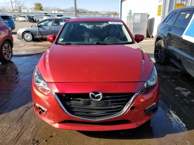 JM1BM1J71G1326621 - 2016 MAZDA 3 SPORT RED photo 5