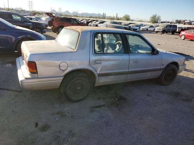 1B3XA5639MF549470 - 1991 DODGE SPIRIT LE SILVER photo 3