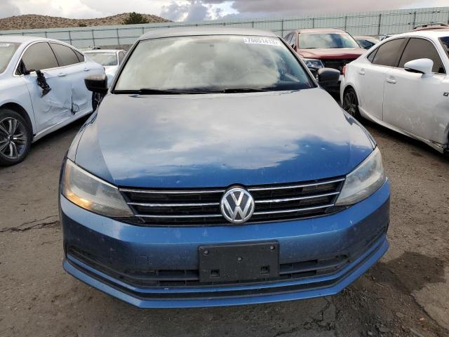 3VWD17AJ1FM325693 - 2015 VOLKSWAGEN JETTA SE BLUE photo 5