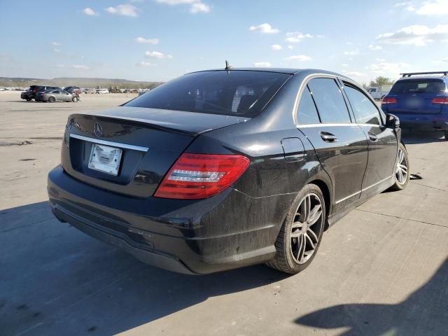 WDDGF4HB5EA967317 - 2014 MERCEDES-BENZ C 250 BLACK photo 3