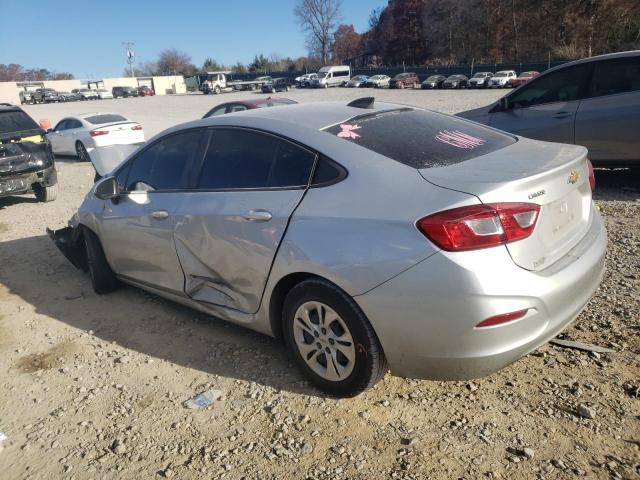 1G1BC5SM7K7149957 - 2019 CHEVROLET CRUZE LS SILVER photo 2