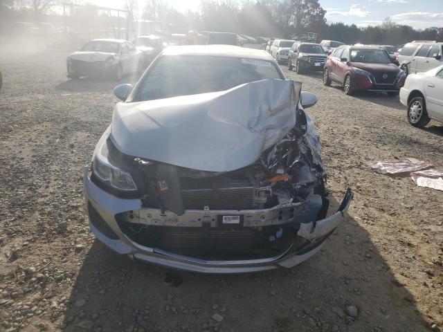 1G1BC5SM7K7149957 - 2019 CHEVROLET CRUZE LS SILVER photo 5