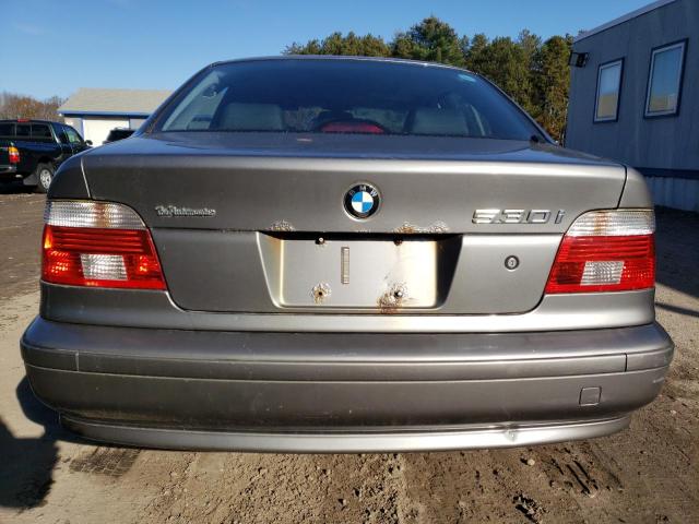WBADT63483CK44277 - 2003 BMW 530 I AUTOMATIC GRAY photo 6
