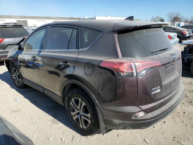 2T3BFREV7JW746250 - 2018 TOYOTA RAV4 LE BURGUNDY photo 2