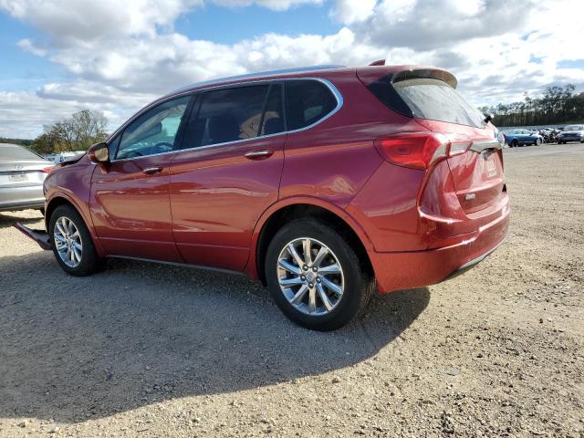LRBFX2SA2LD066343 - 2020 BUICK ENVISION ESSENCE RED photo 2