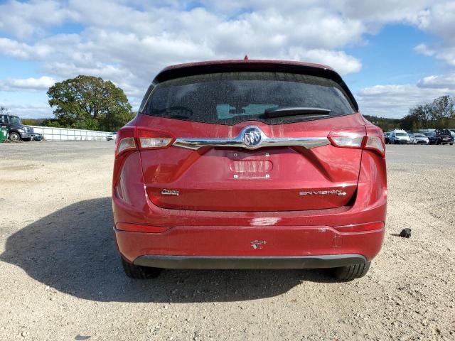 LRBFX2SA2LD066343 - 2020 BUICK ENVISION ESSENCE RED photo 6