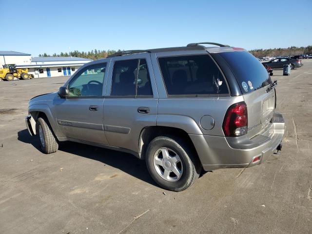 1GNDS13S732296861 - 2003 CHEVROLET TRAILBLAZE SILVER photo 2