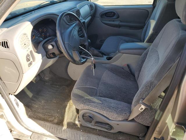 1GNDS13S732296861 - 2003 CHEVROLET TRAILBLAZE SILVER photo 7