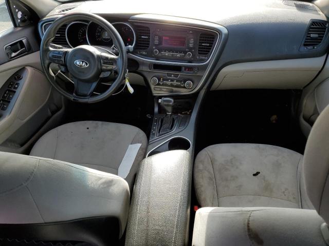 KNAGM4A78E5499238 - 2014 KIA OPTIMA LX SILVER photo 8