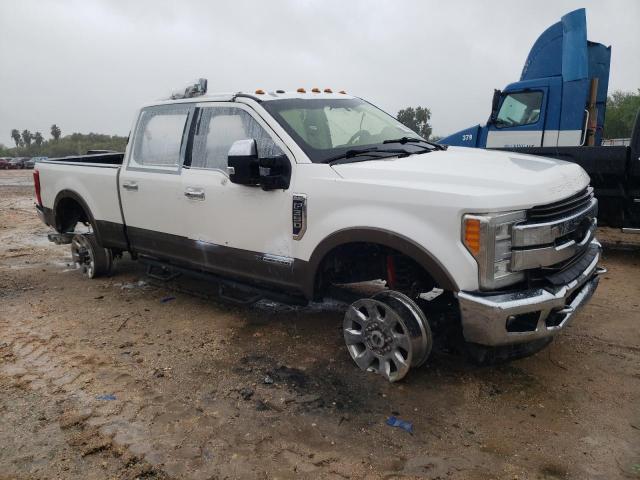 1FT8W3BT2HEE71771 - 2017 FORD F350 SUPER DUTY WHITE photo 4