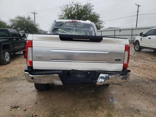 1FT8W3BT2HEE71771 - 2017 FORD F350 SUPER DUTY WHITE photo 6