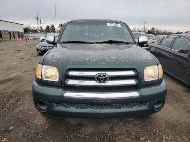 5TBBN44133S337728 - 2003 TOYOTA TUNDRA ACCESS CAB SR5 GREEN photo 5