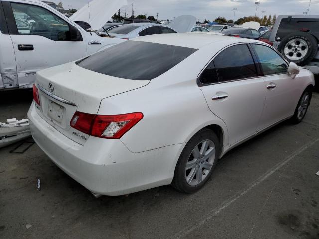 JTHBJ46G392297833 - 2009 LEXUS ES 350 WHITE photo 3