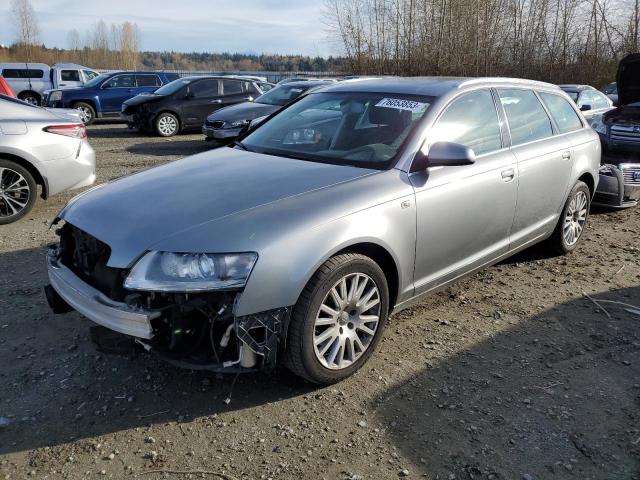 WAUKH74F57N118855 - 2007 AUDI A6 AVANT QUATTRO SILVER photo 1