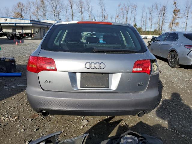 WAUKH74F57N118855 - 2007 AUDI A6 AVANT QUATTRO SILVER photo 6