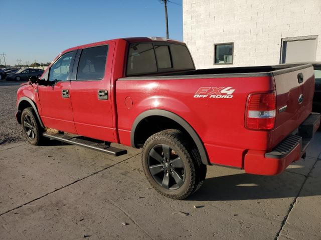 1FTPW14565KE80954 - 2005 FORD F150 SUPERCREW RED photo 2