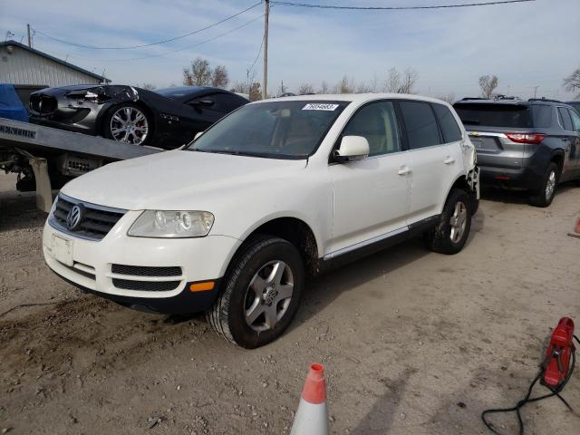 WVGZG77L26D001532 - 2006 VOLKSWAGEN TOUAREG 3.2 WHITE photo 1