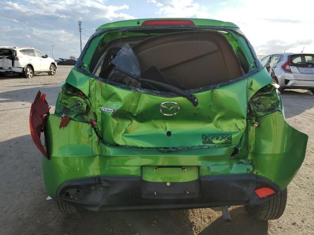 JM1DE1HZ3B0116047 - 2011 MAZDA MAZDA2 GREEN photo 6