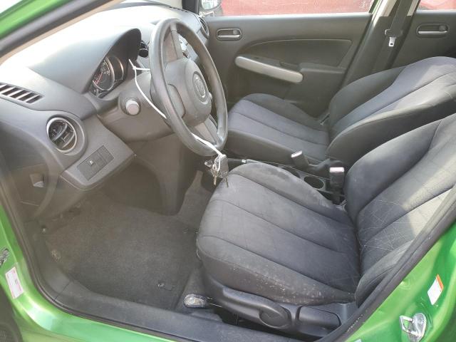 JM1DE1HZ3B0116047 - 2011 MAZDA MAZDA2 GREEN photo 7