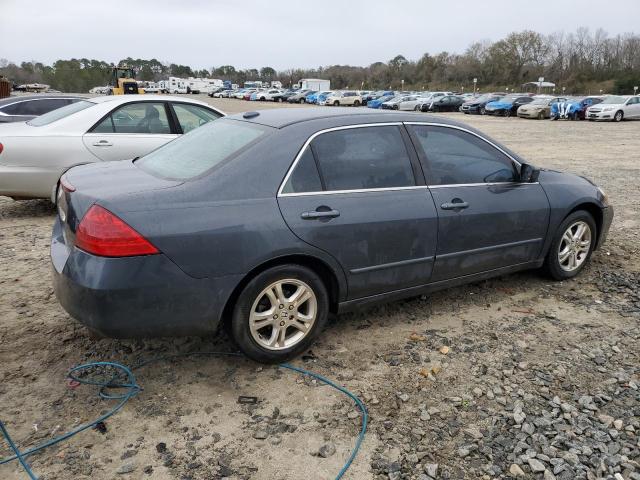 1HGCM56816A136671 - 2006 HONDA ACCORD EX BLUE photo 3