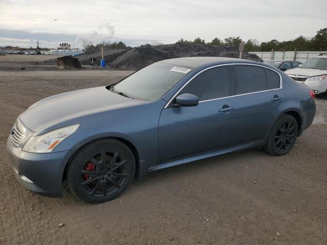 JNKCV61F09M351192 - 2009 INFINITI G37 BLUE photo 1