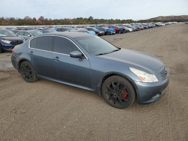 JNKCV61F09M351192 - 2009 INFINITI G37 BLUE photo 4