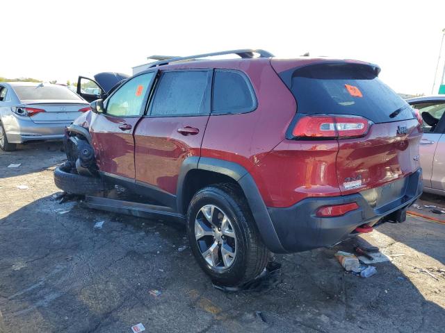 1C4PJMBS8EW267571 - 2014 JEEP CHEROKEE TRAILHAWK RED photo 2