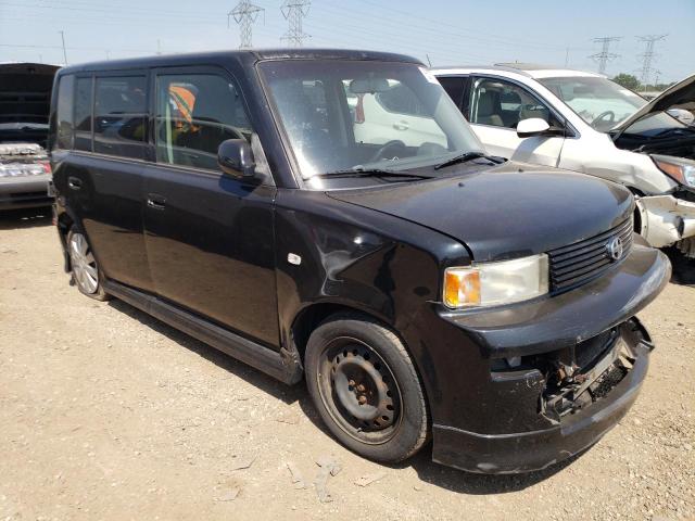 JTLKT324750174287 - 2005 TOYOTA SCION XB BLACK photo 4