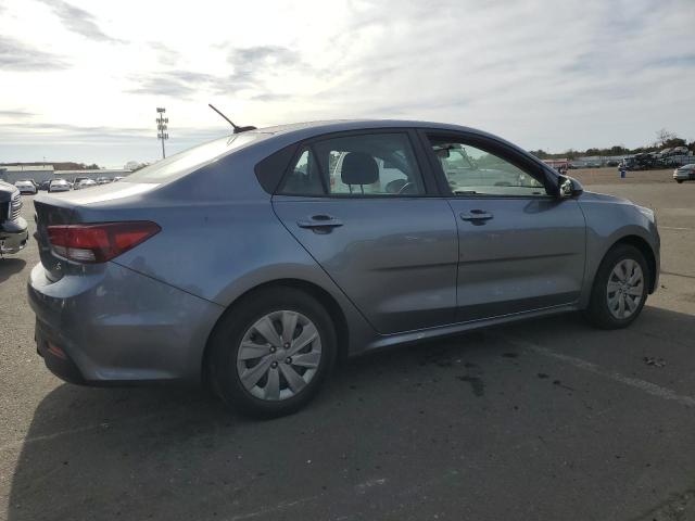 3KPA24AB5KE208407 - 2019 KIA RIO S GRAY photo 3