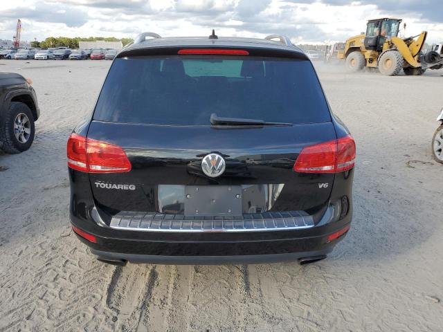 WVGEF9BP0CD009826 - 2012 VOLKSWAGEN TOUAREG V6 BLACK photo 6