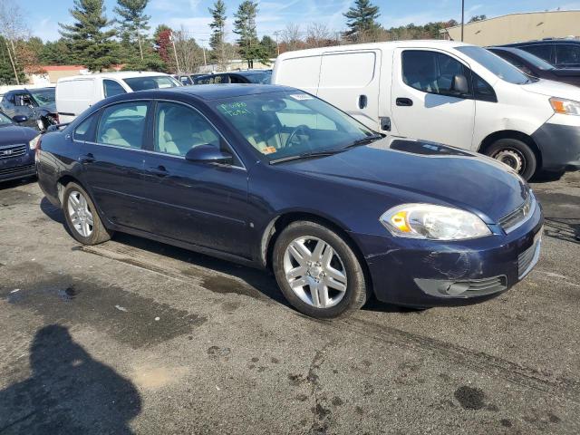 2G1WC583589239101 - 2008 CHEVROLET IMPALA LT BLUE photo 4