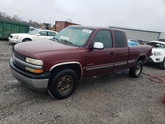 1GCFC29T9YZ101460 - 2000 CHEVROLET SILVERADO C2500 BURGUNDY photo 1