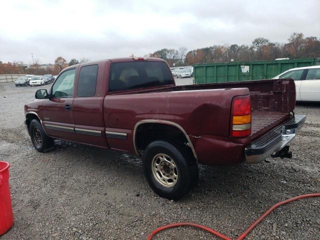 1GCFC29T9YZ101460 - 2000 CHEVROLET SILVERADO C2500 BURGUNDY photo 2