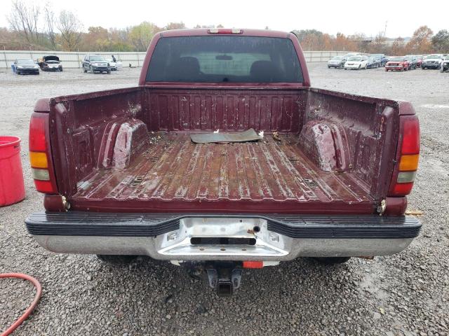 1GCFC29T9YZ101460 - 2000 CHEVROLET SILVERADO C2500 BURGUNDY photo 6