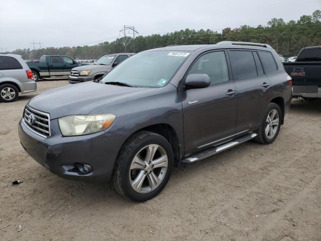 JTEDS43A882011041 - 2008 TOYOTA HIGHLANDER SPORT CHARCOAL photo 1