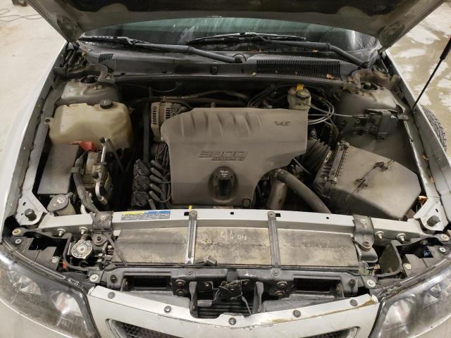 1G2HX52K75U247112 - 2005 PONTIAC BONNEVILLE SE SILVER photo 11