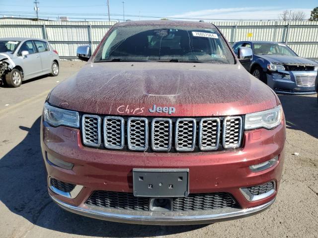 1C4RJFJG5JC418556 - 2018 JEEP GRAND CHER SUMMIT BURGUNDY photo 5