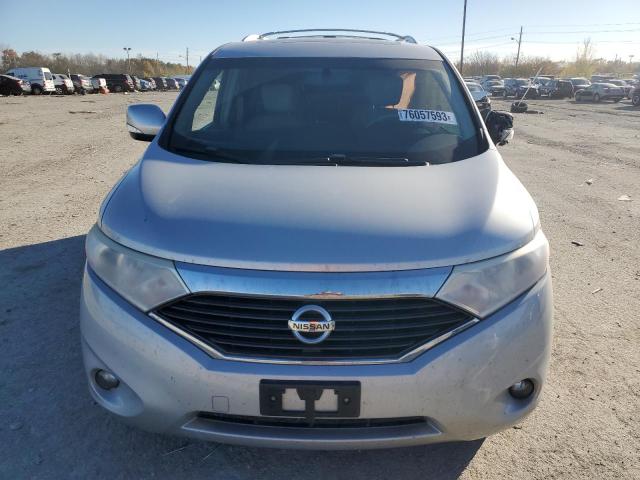 JN8AE2KP9F9132503 - 2015 NISSAN QUEST S SILVER photo 5