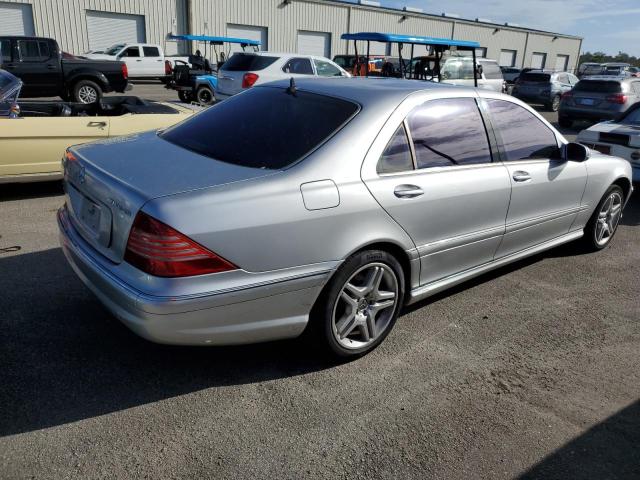 WDBNG70J56A474482 - 2006 MERCEDES-BENZ S 430 SILVER photo 3