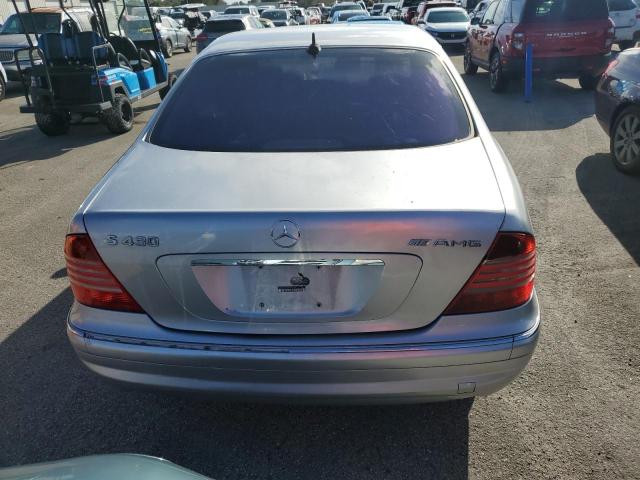 WDBNG70J56A474482 - 2006 MERCEDES-BENZ S 430 SILVER photo 6