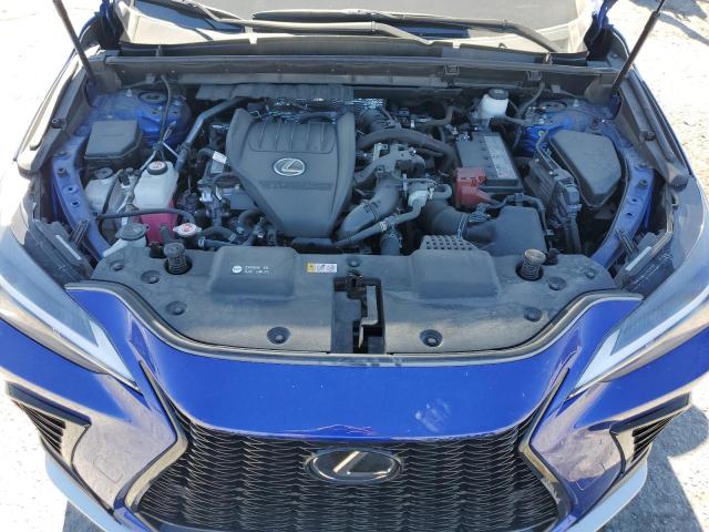 JTJKGCEZXN5001564 - 2022 LEXUS NX 350 BLUE photo 11