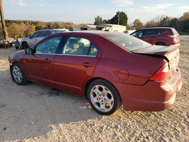 3FAHP0HG9AR139633 - 2010 FORD FUSION SE BURGUNDY photo 2