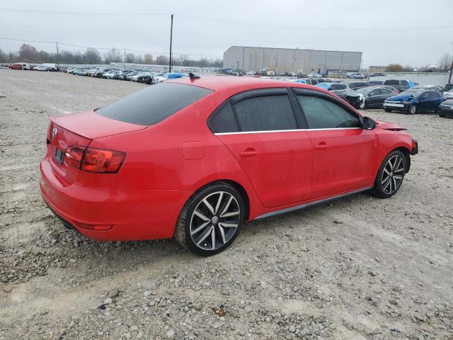 3VW4A7AJ2DM411429 - 2013 VOLKSWAGEN JETTA GLI RED photo 3