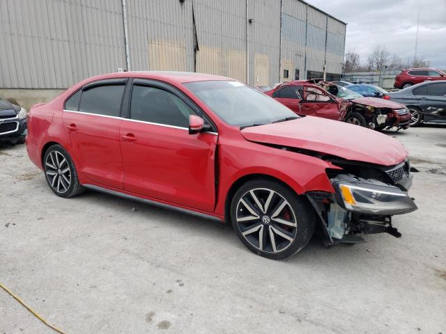 3VW4A7AJ2DM411429 - 2013 VOLKSWAGEN JETTA GLI RED photo 4