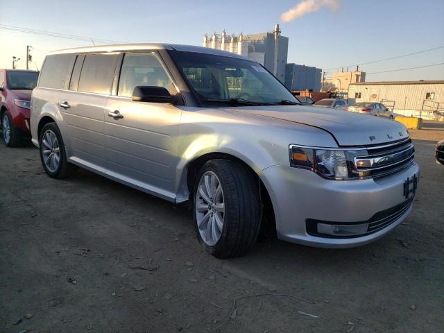 2FMGK5C88FBA19504 - 2015 FORD FLEX SEL SILVER photo 4