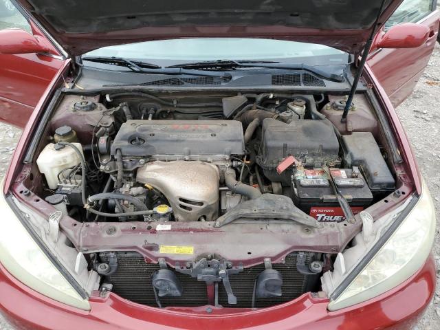 4T1BE32K85U383952 - 2005 TOYOTA CAMRY LE MAROON photo 11