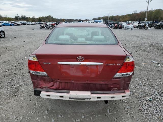 4T1BE32K85U383952 - 2005 TOYOTA CAMRY LE MAROON photo 6